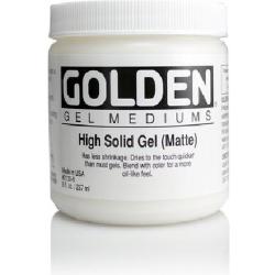 Golden | Gel Mediums | High Solid Gel (Matte) | Pot á 237ml